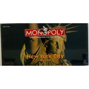 Vintage Monopoly New York City Edition The Big Apple 1998‎ Board Game New Sealed
